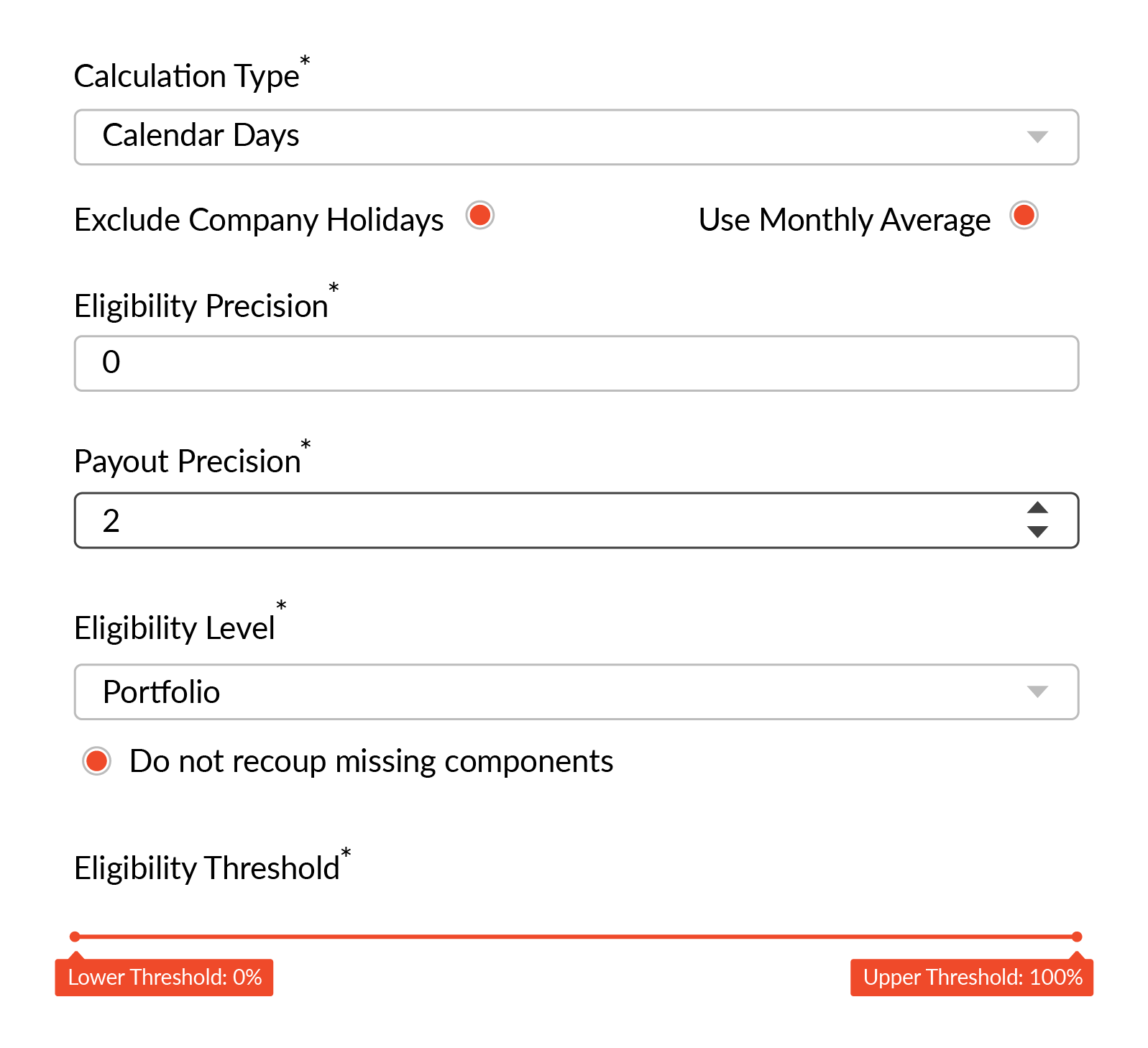 eligibility & hr