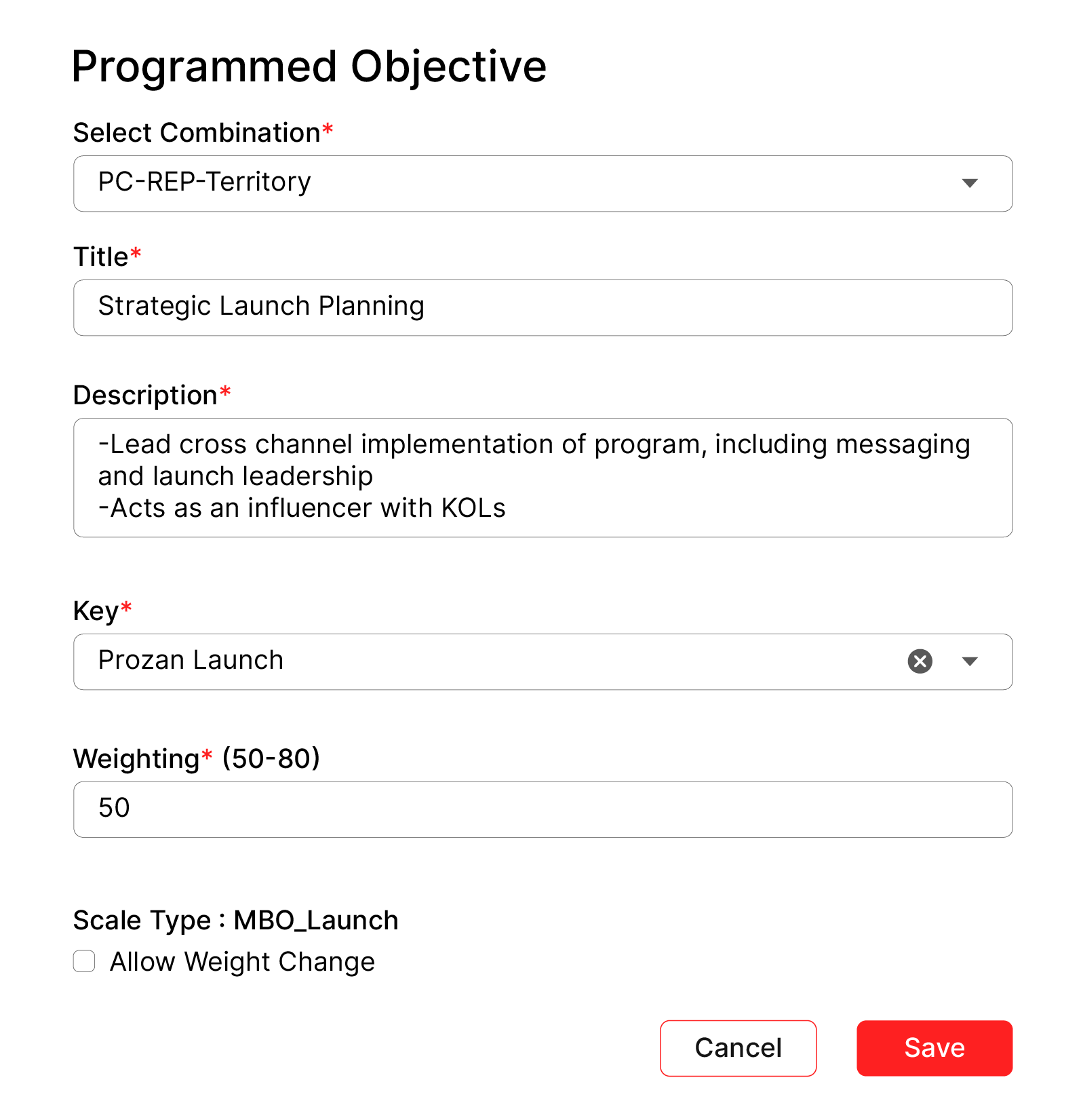 Programmed Objective MBO Manager